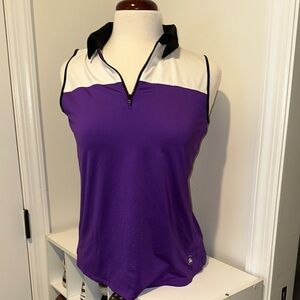 Belyn Key Women's Golf Sleeveless Panther -  Orchid/Chalk/Onyx